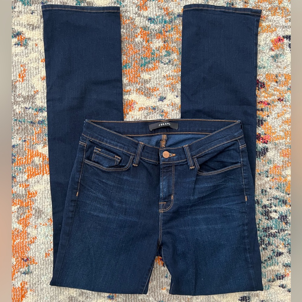 J Brand Cigarette Leg Ignite Jeans Bootcut Sz 30 dark wash